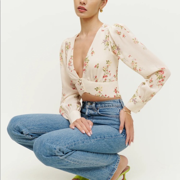 Reformation Averie top - Picture 3 of 5